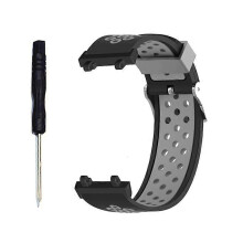 Silica Double Color Strap for HuamiAmazfit for T Rex 2 Watch Bracelet Wristband