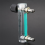 0.1-1.5LPM 1.5L Oxygen Flow Meter Flowmeter for Oxygen Air Gas 5
