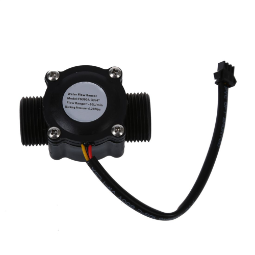 1-60L/Min DC 5-24V Hall-effekt vandflowsensor tællermåler FS300A 2