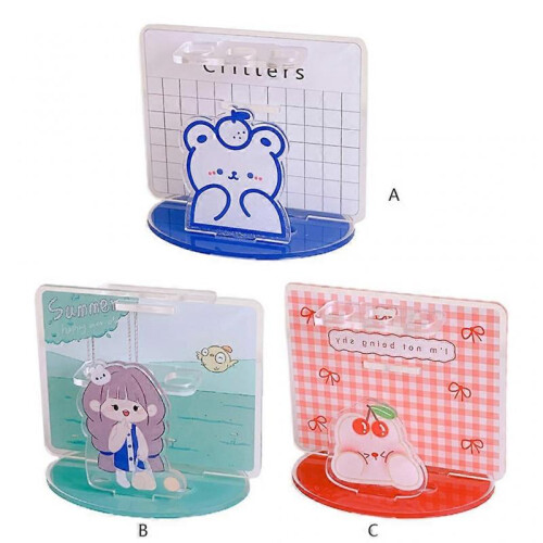 Acrylic Pencil Holder for Fresh Cute Design Hold Student Office Desktop Storage 2