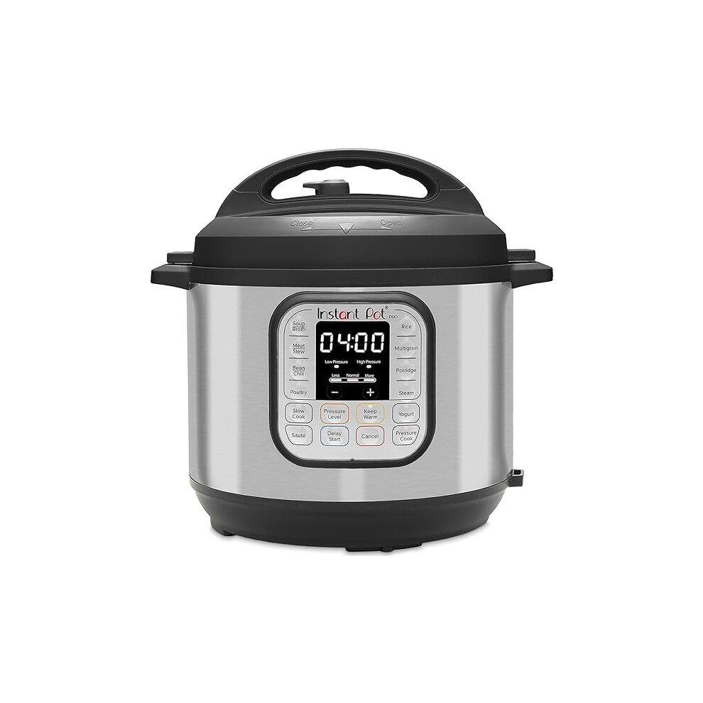 Instant Pot Duo 7-in-1 Electric Multi-Cooker 5.7L - Brushed Stainless Steel, Large Pressure Cooker, Slow Cooker, Rice Cooker
