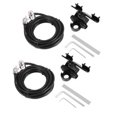 RB-400 brakett + 5M tilkoblingskabel for mobilradio TH-9800 -218
