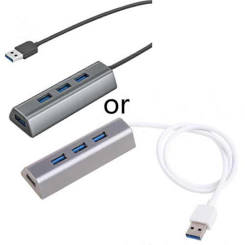 Multi USB Type-C 3.0 4-Port Splitter for PC Laptop Notebook Receiver Computer