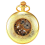 Ceas de buzunar mecanic luminos de lux auriu 3