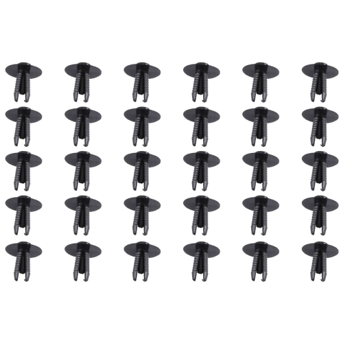 30pcs Plastic Bumper Mounting Rivet Body Trim Clip 1