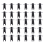 30pcs Plastic Bumper Mounting Rivet Body Trim Clip 7