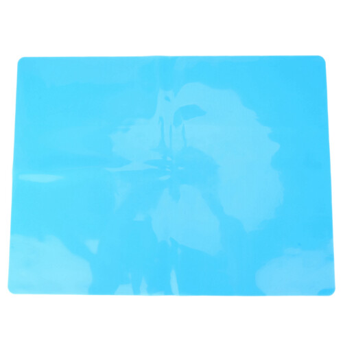2 Pack A3 Extra Large Silicone Sheet Molds Mat, Blue & Pink 1