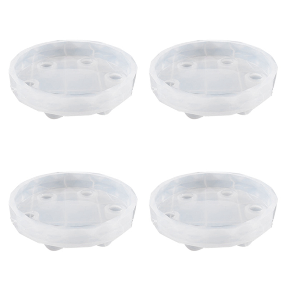 Markenlos 4X New Mini Resin Table Mold Silicone Mold (Molds Only)