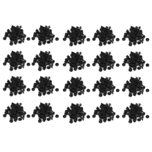 50 X Car Door 8mm Hole Push Plastic Rivets Fastener for