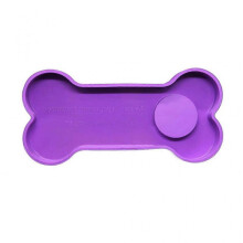 Memorial Pet Tombstone Mold Dog Bone Shaped Monument UV Epoxy Resin Casting Mold