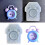 Resin Casting Shaker Mold,Epoxy Quicksand Silicone Molds,Resin Shaker Mold 6