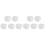 100x60x20mm 10pcs Magic Sponge Eraser Melamine Cleaner-white 1