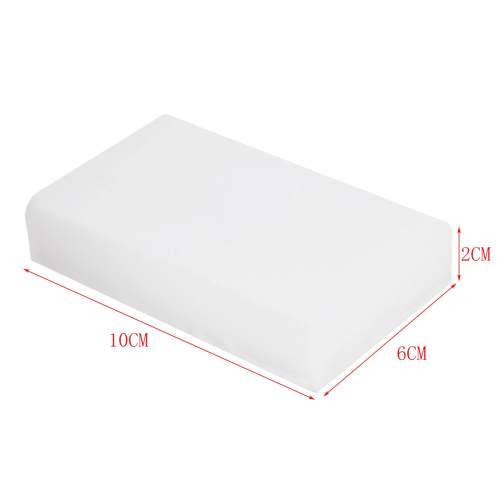 100x60x20mm 10pcs Magic Sponge Eraser Melamine Cleaner-white 1