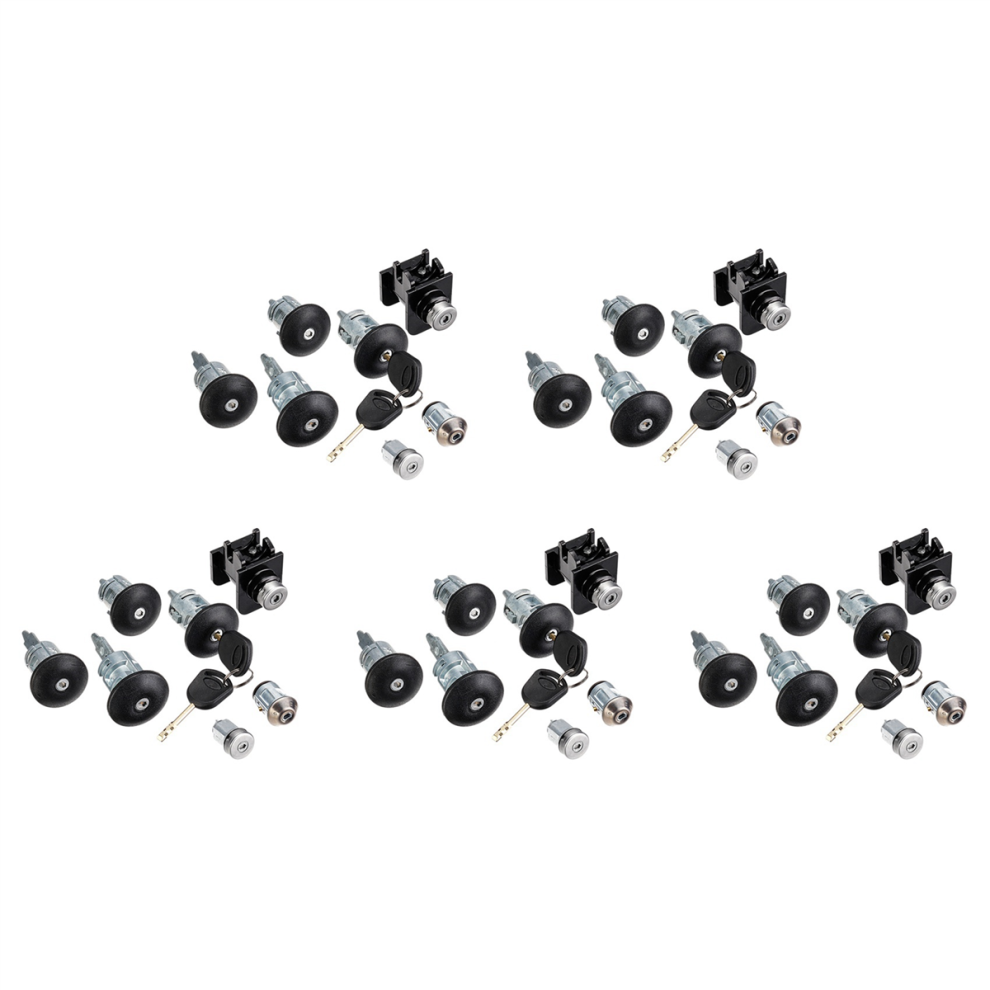 7Pcs Car Door Locks Keys Set 1C1a-V22050- For Transit 4711370806050