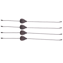 2Pcs Bronze Ceiling Fan Pull Chain Set, Decorative Fan Pendant