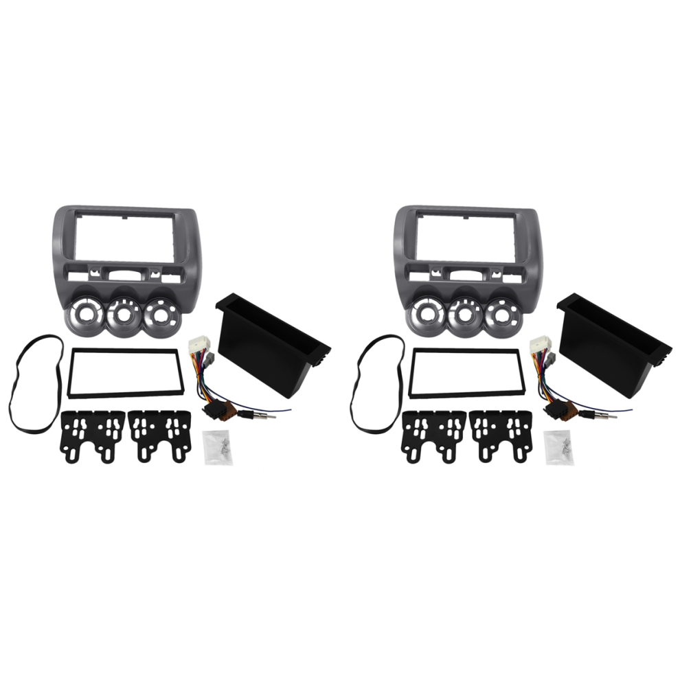 Radio Fascia For Jazz City One Din Dvd Stereo Cd Panel 4711370810026