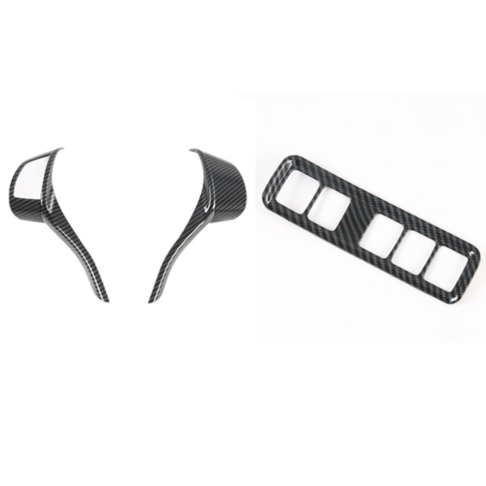 For Np300 Carbon Fibre Car Headlight Switch Button Trim 4711370812990