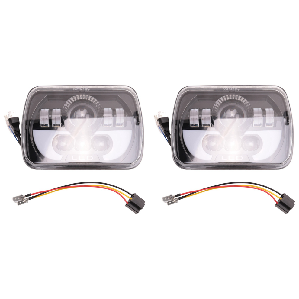 2X 300W 5X7 Led Headlights Led Sealed Beam Head Light 4711370816011