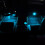 2PCS Car LED Atmosphere Light for 10Th 2018-2020 Blue 2