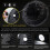 Lâmpada LED Angel Eye redonda de 7 polegadas de 500 W e 30.000 LM para JK TJ LJ 5