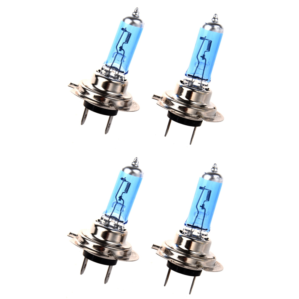 2Er H7 6000K Xenon H7-Gluehlampen 100W 24V Beleuchtung White/Blue 4711370815588
