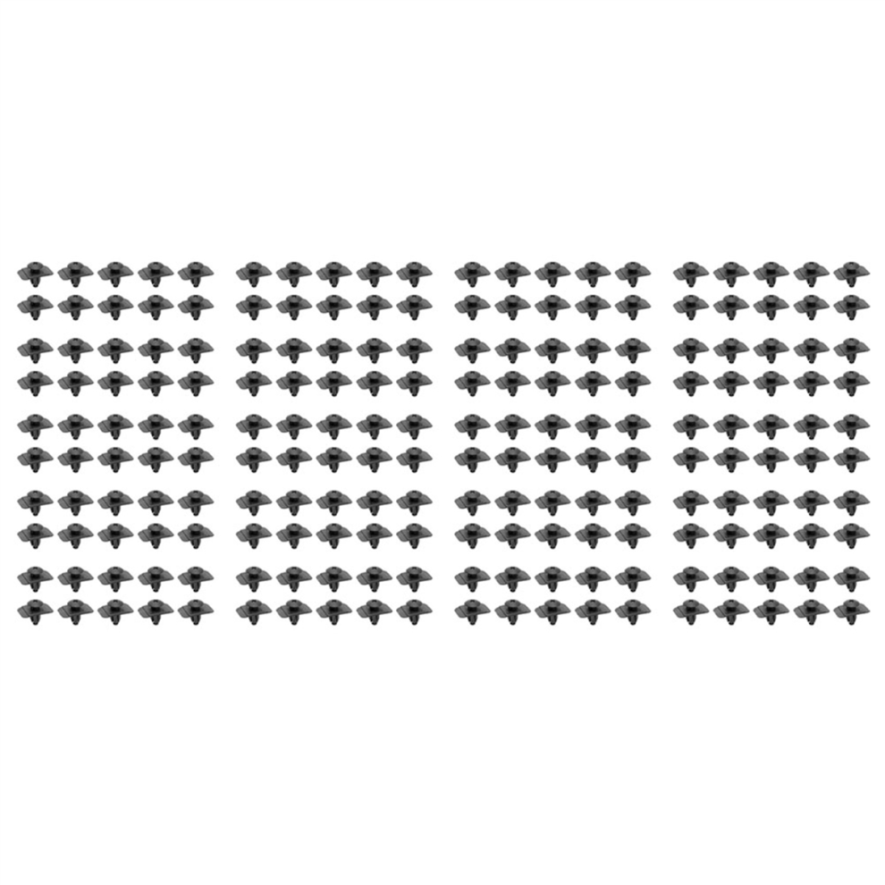 Liner Fastener Rivet Push Clips For 323 626 Black, 10Pcs 4711370813195
