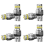 2 τεμάχια λάμπα αυτοκινήτου T20 7440 W21W LED Canbus φώτα οπισθοπορείας 7443 LED 3
