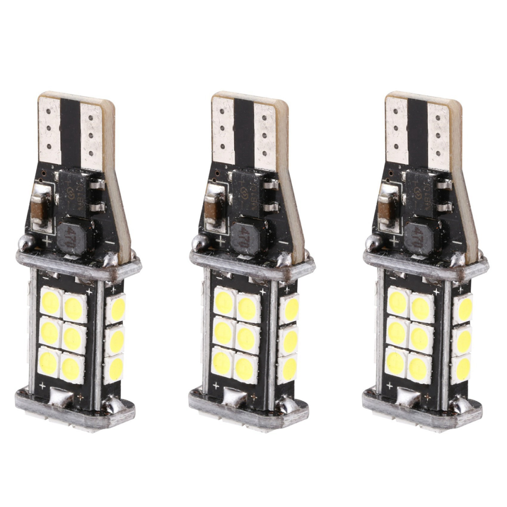 1Pc 921 912 T10 T15 W16w Led Reverse 24Smd 3030 Led Bulb Light/White 4711370815199