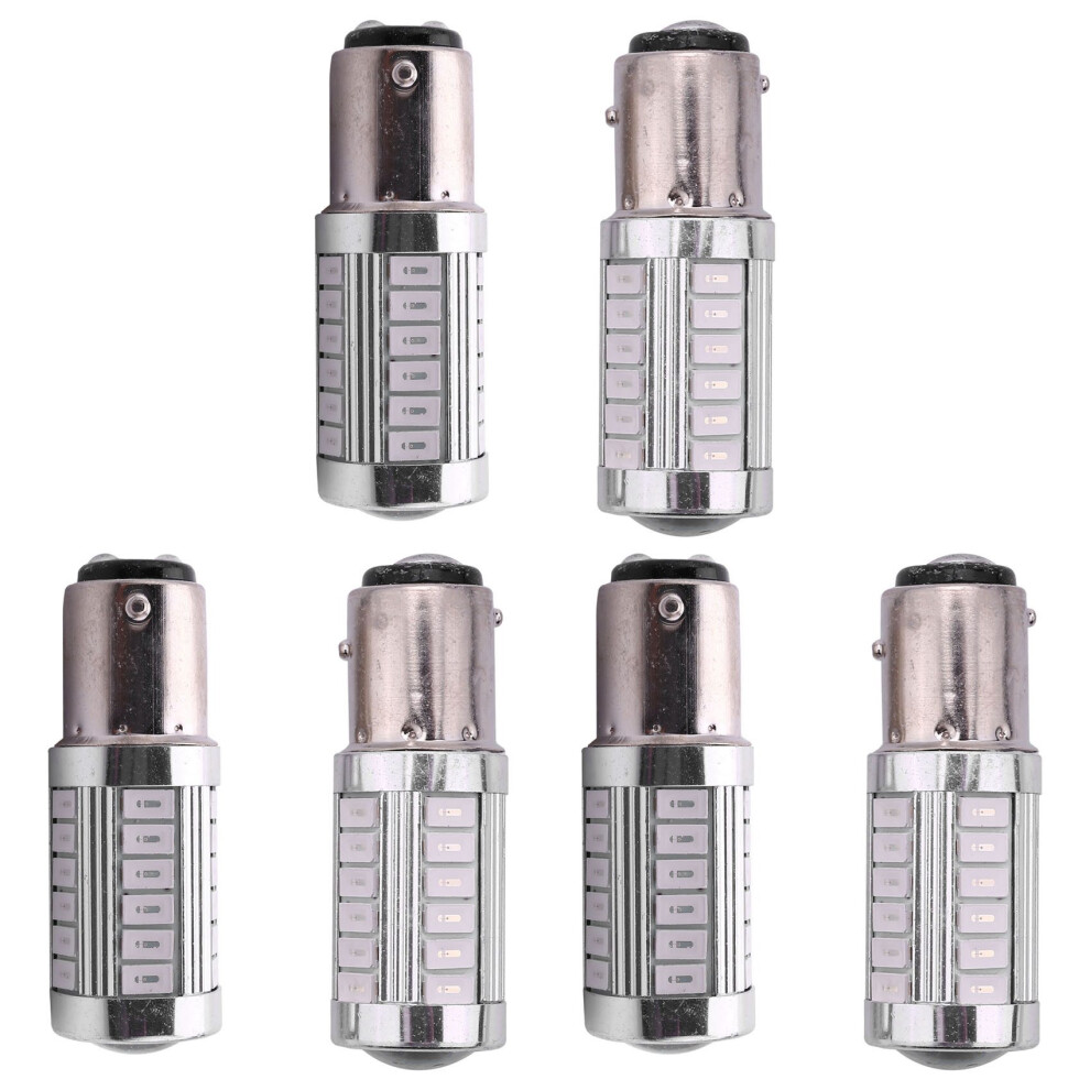 6Pcs 1157 P21/5W Bay15d Super Bright Stop Bulbs Red/Light 4711370820964