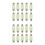 10 AUTO LAMPADINA SILURO 16 LED SMD 3528 42mm 1