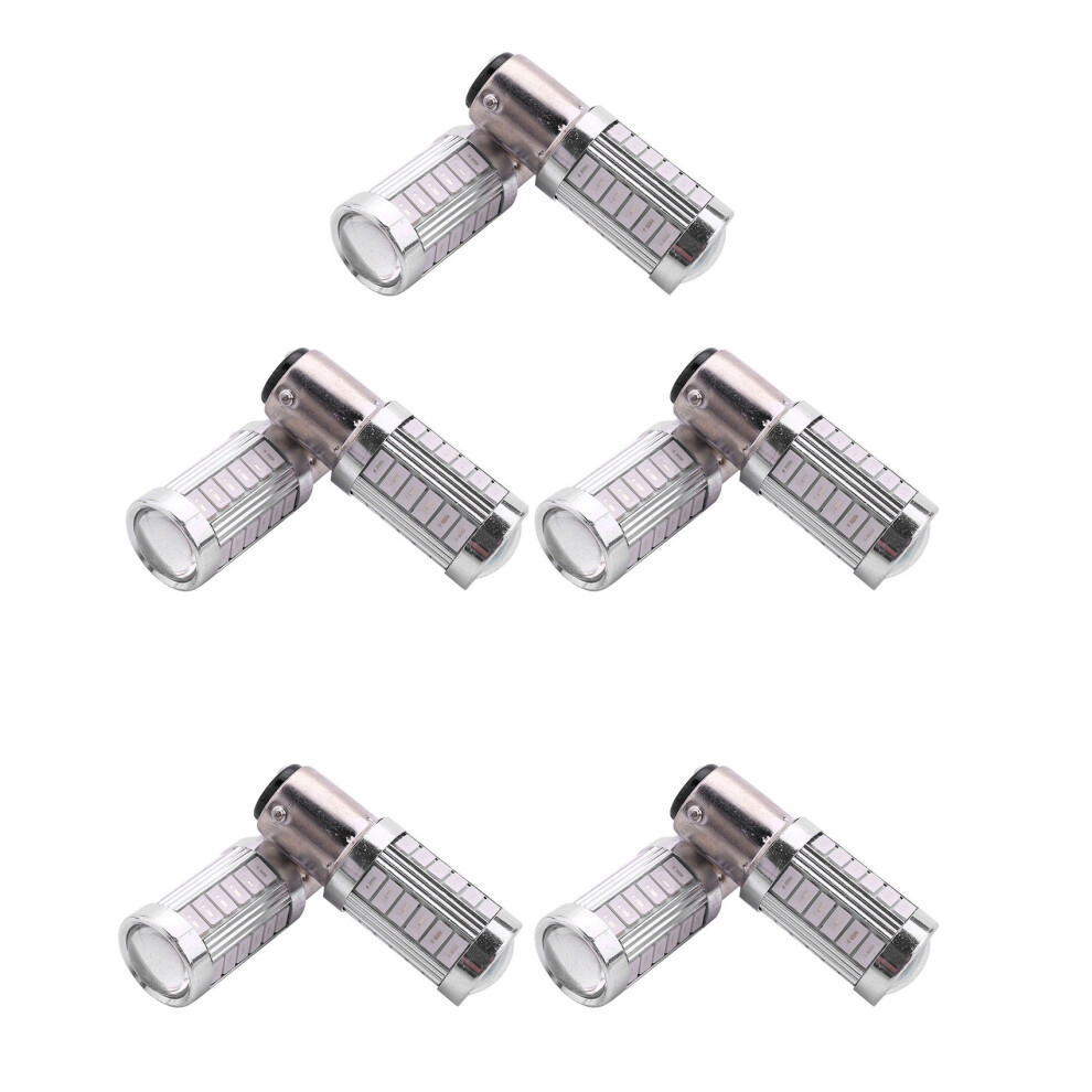 2Pcs 1157 P21/5W Bay15d Super Bright Stop Bulbs Red/Light 4711370820476