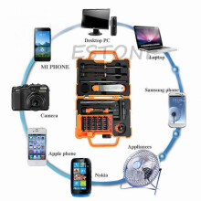 Jakemy 45 In 1 Screwdriver Repair Opening Tools Box Set Kit for Mobile Phone Pad