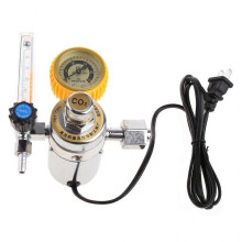 Compact- Gas Regulator 0-25MPa 5/8 CO2- Flow Meter Regulator Pressure Gauge