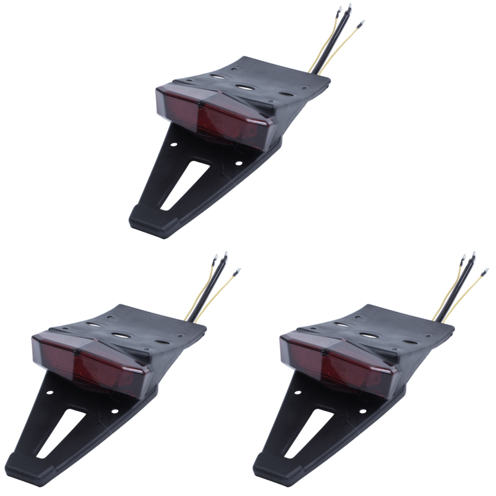 Motorcycle Dirt Bike Led Tail Rear Brake License Plate Light 4711370818763