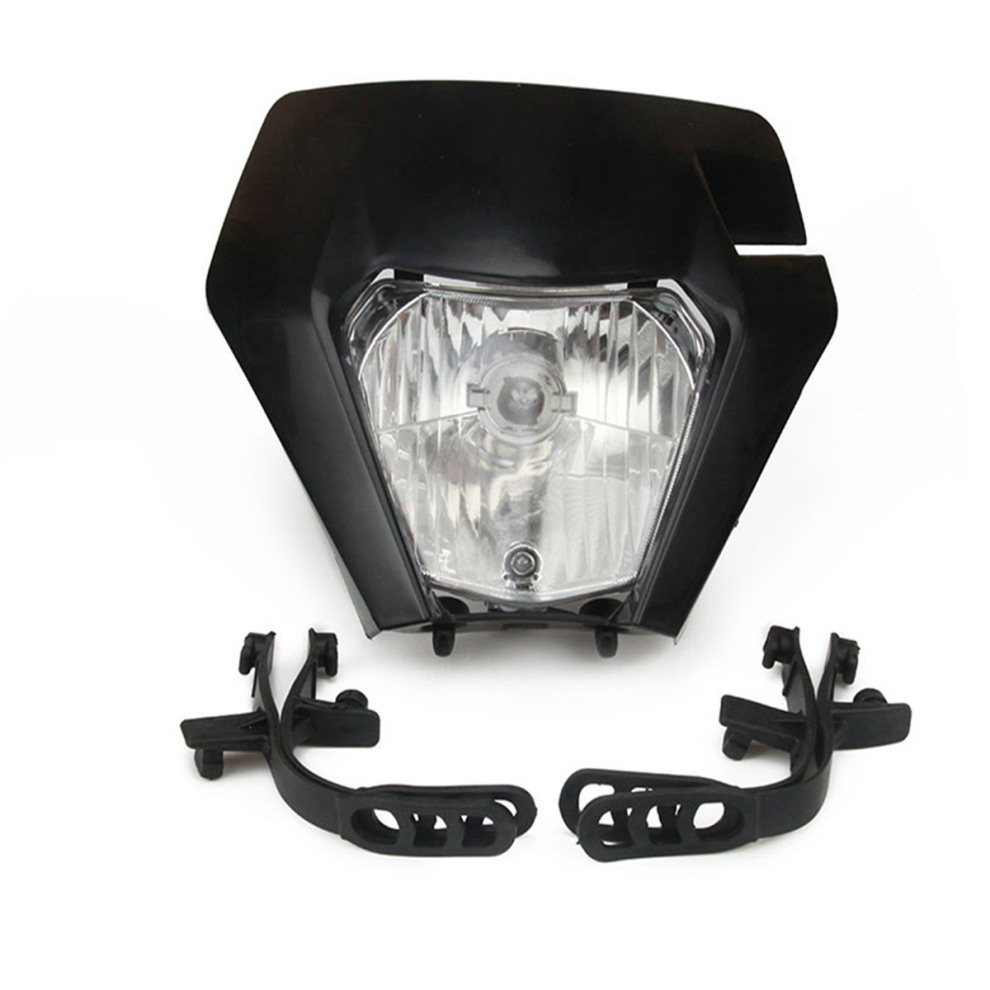 Motorcycle Headlight Mask For 125 150 250 300 350 450 2017 2018 Black 4711370818770