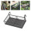 Rectangle Hanging Flower Pot Rack Organizer Flowerpot Storage Balcony Pot 13