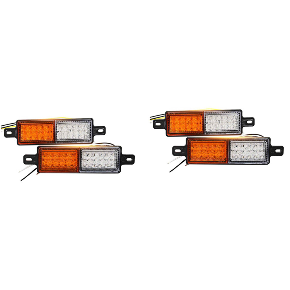 2Pcs 12V 30 Led Car Truck Bull Bar Bullbar Front Bumper Light 4711370825594
