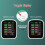 CO2 Gas Temperature Humidity Meter TVOC HCHO PM2.5 Air-Quality Sensor Analyzer 3