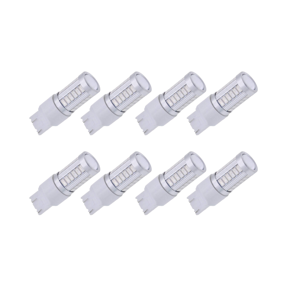 7443, T20 Led-Lampen Rood 900 Lumen Richtingaanwijzers Dc 12V 3,6W-image