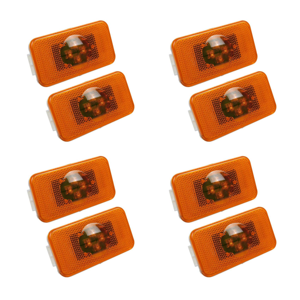 2Pcs 24V Car Truck Led Side Marker For Trucks Fm/ Light/Amber 4711370825716
