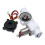 Water Flow Sensor Electromagnetic Pulse Valve 1/4" Water Control Integrated 16