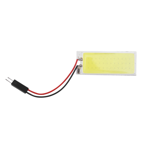T10 501 W5W BA9S Festoon Dome 36 LED Panel Light Bulb Pure White 1