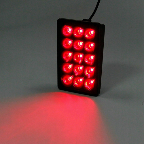 Φως φρένων αυτοκινήτου LED 15LED F1 Στυλ Universal Shell Μαύρο Shell 2