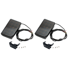Φως φρένων αυτοκινήτου LED 15LED F1 Στυλ Universal Shell Μαύρο Shell