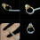 4 pcs/set  Ring Adjuster for Loose Rings Spiral Silicone Tightener New 8