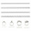 4 pcs/set  Ring Adjuster for Loose Rings Spiral Silicone Tightener New 4