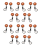 Lights Blinker Lens for Road Star Virago V Star 85-99 2 Pack 1