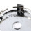 Σετ 4 χρωμιωμένων καλυμμάτων κεντρικού τροχού, Universal Car Plastic 60mm 5
