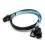 Mini SAS SFF-8087 36 Pin Host Internal to 4 SATA 7pin Target Hard Disk 12Gbps 8