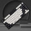 PBT Keycaps 128-Key Print Stream Thermal Dye-Sub XDA Mechanical Keyboard 2